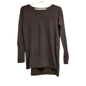Gap Long Black Sweater with Slits